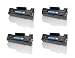 GREEN APPLE BRAND HP LASERJET P1102W TONER CARTRIDGES, 4 PACK