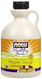 NOW Foods Organic Maple Syrup Grade B-32 oz (Quantity of 3)