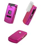 CELLET PINK RUBBERIZED PROGUARD COVER CASE (with Detacable Belt Clip) for SAMSUNG A707 SYNC - RETAIL PACKAGING