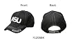 Alabama State Hornets Adjustable AlabamaSU New Stitch Cap - Black NCAA Hats