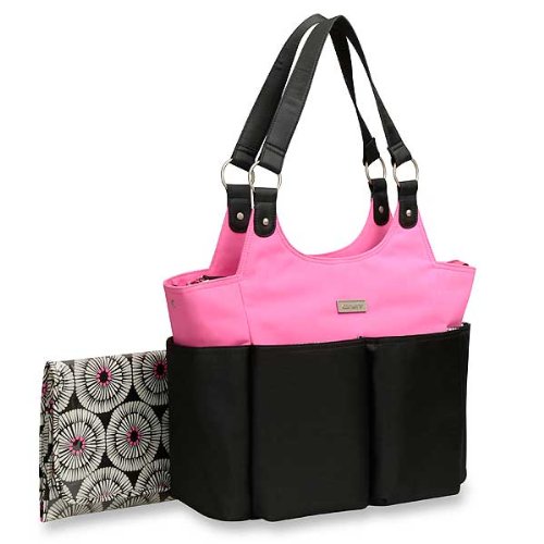 Carters Everyday Tote Diaper - Pink/Black