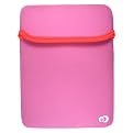Kroo ASUS Eee Reversible Notebook Computer Sleeve - Gray/ Pink (10959)