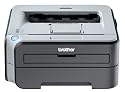Brother HL-2140 Schwarzweiß-Laserdrucker mit 250 Blatt Papierkassette + 3m drucker-guenstiger USB Kabel gratis dazu