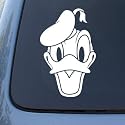 DONALD DUCK - Disney - Vinyl Decal Sticker #A1447 | Vinyl Color: White