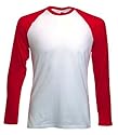 Fruit of the Loom Long Sleeve Baseball T Shirt
