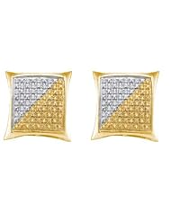 0.25CTW DIAMOND MICRO PAVE EARRING