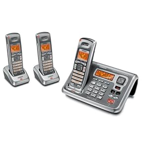 Uniden DECT2085-3 DECT 6.0 Cordless Phone/Answering System with Two Extra Handsets and Chargers