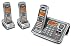 Uniden DECT2085-3 DECT 6.0 Cordless Phone/Answering System with Two Extra Handsets and Chargers