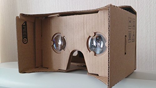 段ボール製VR(Virtual Reality)ビューアキット NFC付:DIY Cardboard VR Viewer