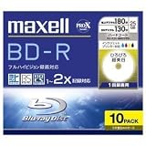 �}�N�Z�� 2�{���Ή�BD-R�@10���p�b�N BDR25VWP.S1P10S