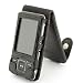 Tuff-Luv Classic "Veggie" Leather case cover - Sony Walkman NWZ-A82X A820 Series (NWZ-A826 NWZA826 NWZ-A828 NWZA828 NWZ-A829 NWZA829) - Black