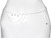 Jewelry : Belly Chains Women Sterling Silver Hand Engraved Indian Style Max Length 30 " (b202)
