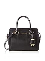 Michael Kors Bolso asa de mano 30F5GIES1L (Negro)