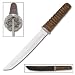 Sporting Goods : Samurai Tanto w/ Grooved Wood Handle and Sheath