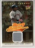 2004 Fleer Ultra Manny Ramirez Game Used Jersey Baseball Card Only 99 Made