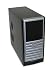 DTK WT-VE05BS-400 ATX Mid Tower PC-Gehäuse schwarz / silber (400W, 4x5.25
