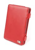 Produkt-Bild: DURAGADGET Leder-Schutzh&uuml;lle im Buch Stil f&uuml;r den Amazon Kindle 4, Wi-Fi, 6" E Ink Display, "Neueste Generation 2011", ROT