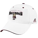 adidas Mississippi State Bulldogs White Structured Adjustable Hat