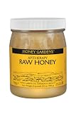 Honey Gardens Raw Honey, 2-Pound Glass Bottle Honey Gardens Raw Honey, 2-Pound Glass Bottle