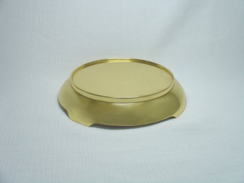 Wolfard Glass Brass Base and Candles