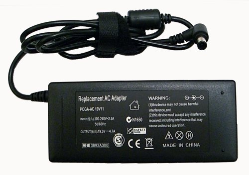 Childrens Toyshop  Computer : Laptop AC Adapter 19.5v 4.7a for Sony Vaio p/n VGP-AC19V10 VGP-AC19V11 VGP-AC19V12 VGP-AC19V20