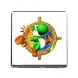 Memory Card Reader (SD, SDHC, SmartMedia, RS-MMC, MMCmobile, MMC, MMC Plus, Memory Stick Micro (M2) & Pro & Duo, MicroSD, and xD Picture Card) Square of Yoshi from Mario Party