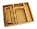 Lipper International 1306 Beechwood 6 Divider Paper Organizer
