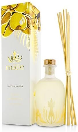 Coconut Vanilla Island Ambiance Reed Diffuser by Malie