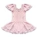 TIAOBU US Kids Gymnastics Ballet Tutu Dance Costume Dress
