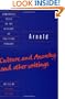 Arnold: 'Culture and Anarchy' and Other Writings (Cambridge Texts in the History of Political Thought)
