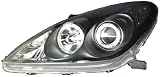 Anzo USA 121232 Lexus ES330 Black Clear Projector With Halos Headlight Assembly - (Sold in Pairs)