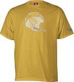 San Diego Chargers -Gold- Soda Rubber Gridiron Classics Helmet T-Shirt