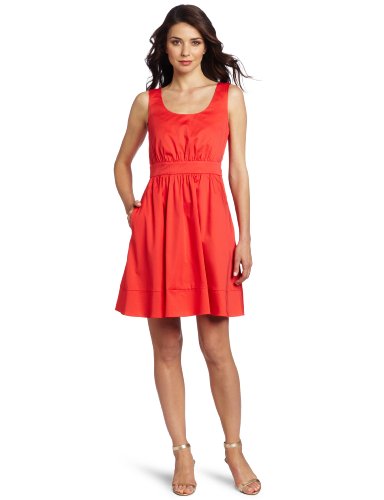 Vince Camuto Women's A-line Tank Dress, Salmon, 10