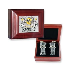 NFL Packers Flared Team Shooters Collector Box
