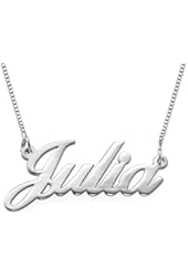 Sterling Silver Double Thickness Name Necklace - Custom Made with any Name!