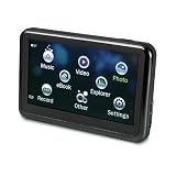 Sylvania 4 GB 3.6-Inch Touch Screen Video MP3/MP4 Player/Media Center with Expandable Memory Slot, Built-In Speakerphone (Black)
