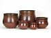 Hand-hammered Copper Planter (Ring) 8