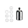 Chocolate/ Coccoa Shaker Duster with Seven Stencils