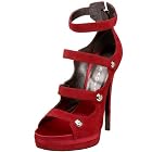Casadei 3118 Triple Platform Ankle Strap Pump