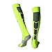 Sneeyid Focus Socks Over Knee High Socks Sports Men Women Sock Football Soccer Game Training Running Rugby Volleyball Dry Fast