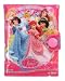 ディズニープリンセス　3つ折りミラーサイフ　グリッター6409