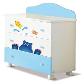 Azur Savana Line Hippo Chest of Drawers by AZUR