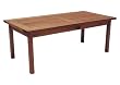 Patio Furniture / Outdoor Furniture - Milano Coffee Table - Eucalyptus Wood - Wood Finish - INT-BT-367
