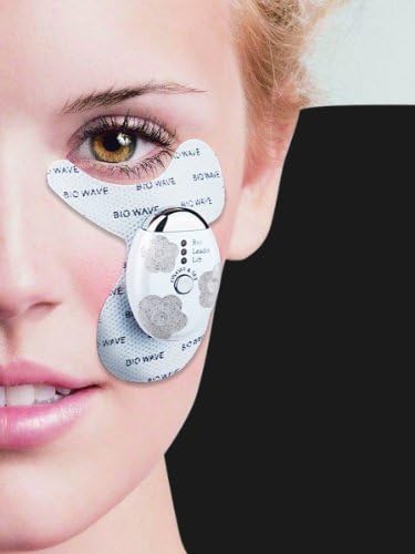 Secura Biomicroelectric Eye Anti-Wrinkle Patches Wrinkle Remover Massager, w/ 2 Conductive HydroGel Pads