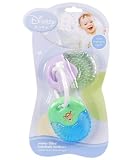 Winnie The Pooh Water Filled Keychain Teether Pink Blue