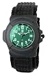 Smith & Wesson Men's SWW-11B GLOW Lawman Black Nylon Strap Watch