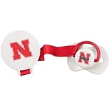 Nebraska Cornhuskers Pacifier with Clip