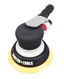 Porter-Cable PTS4 5-Inch Vacuum-Ready Random Orbit Pneumatic Sander with 3/16-Inch Orbit