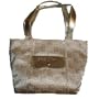 Liz Claiborne Purse Handbag Camel/multi Gold Heritage Mosaic Resort