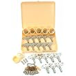 70 Clock Pocket Watch Crank Keys Tool Sz 00-16 2-6.25mm